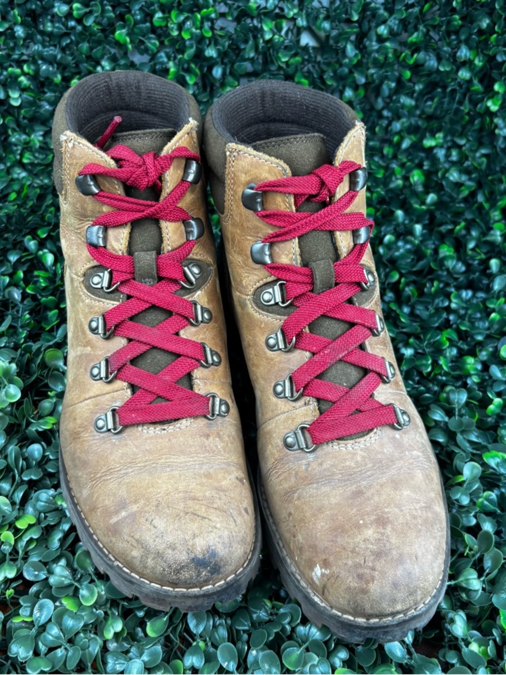 Timberland Women's Lace Up Boots Brown Size 8 Woman